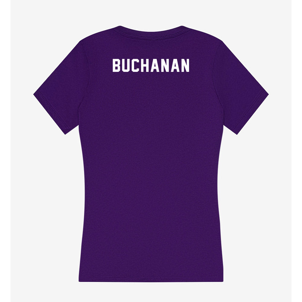 TCU - NCAA Triathlon : Jenna Buchanan - Women's V-Neck T-Shirt-1