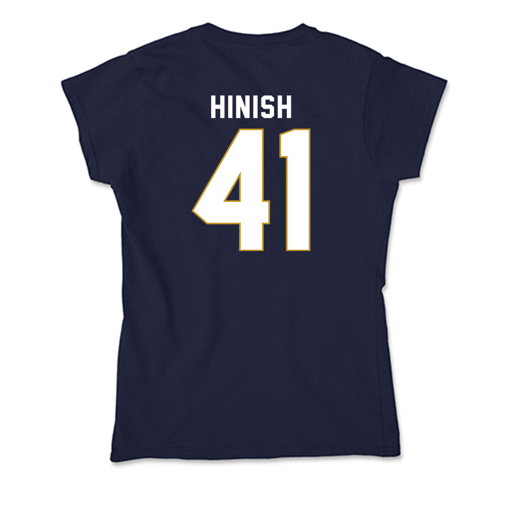Notre Dame - NCAA Football : Donovan Hinish - Soft Style Women’s T-Shirt-1