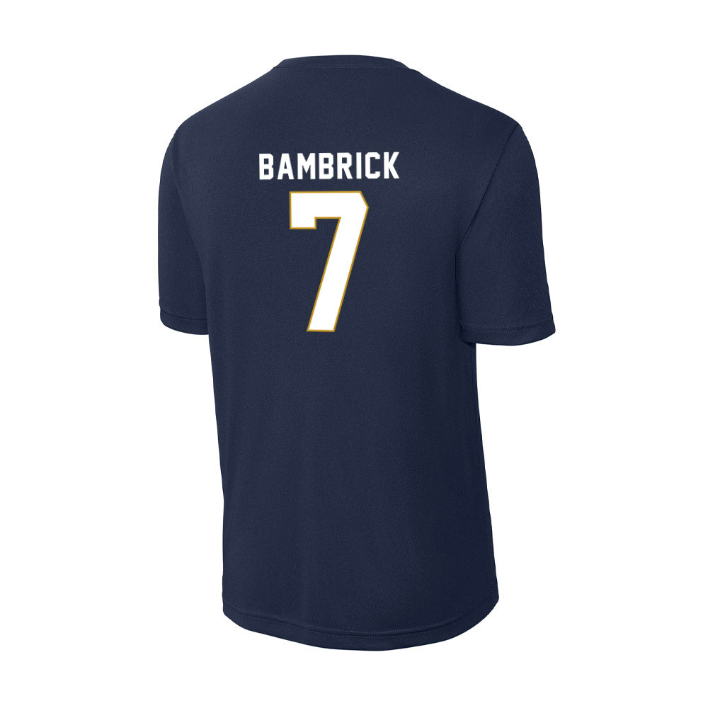 Notre Dame - NCAA Men's Lacrosse : Joey Bambrick - Activewear T-Shirt-1