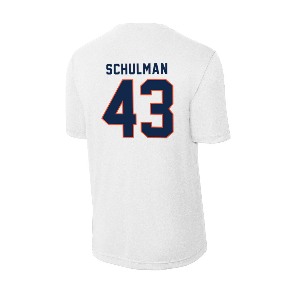 Virginia - NCAA Baseball : Ben Schulman - Activewear T-Shirt-1