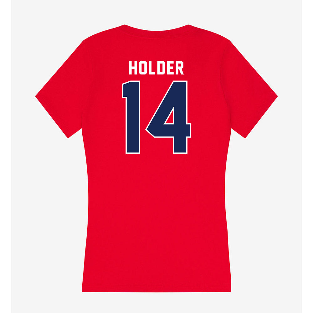 Arizona - NCAA Softball : Rylie Holder - Women's V-Neck T-Shirt-1