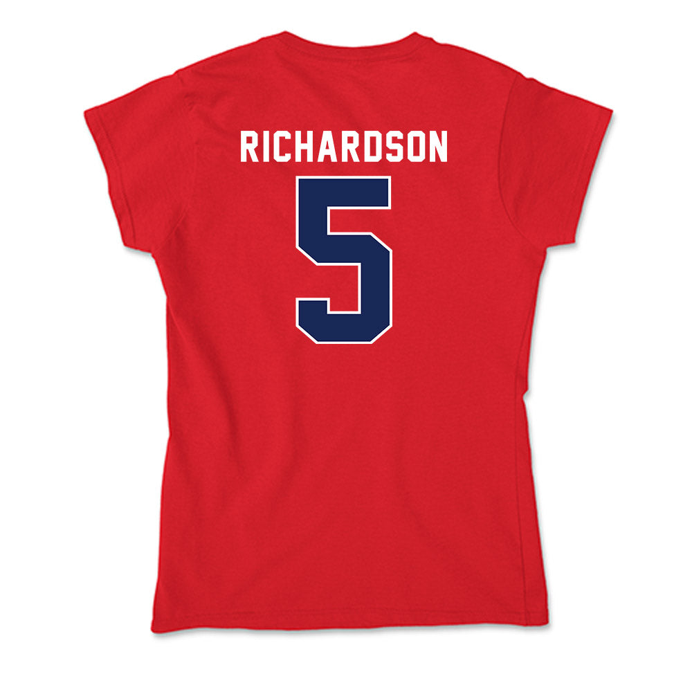 Arizona - NCAA Football : Giovanni Richardson - Soft Style Women’s T-Shirt-1