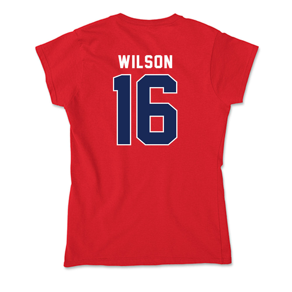 Arizona - NCAA Football : Riley Wilson - Soft Style Women’s T-Shirt-1