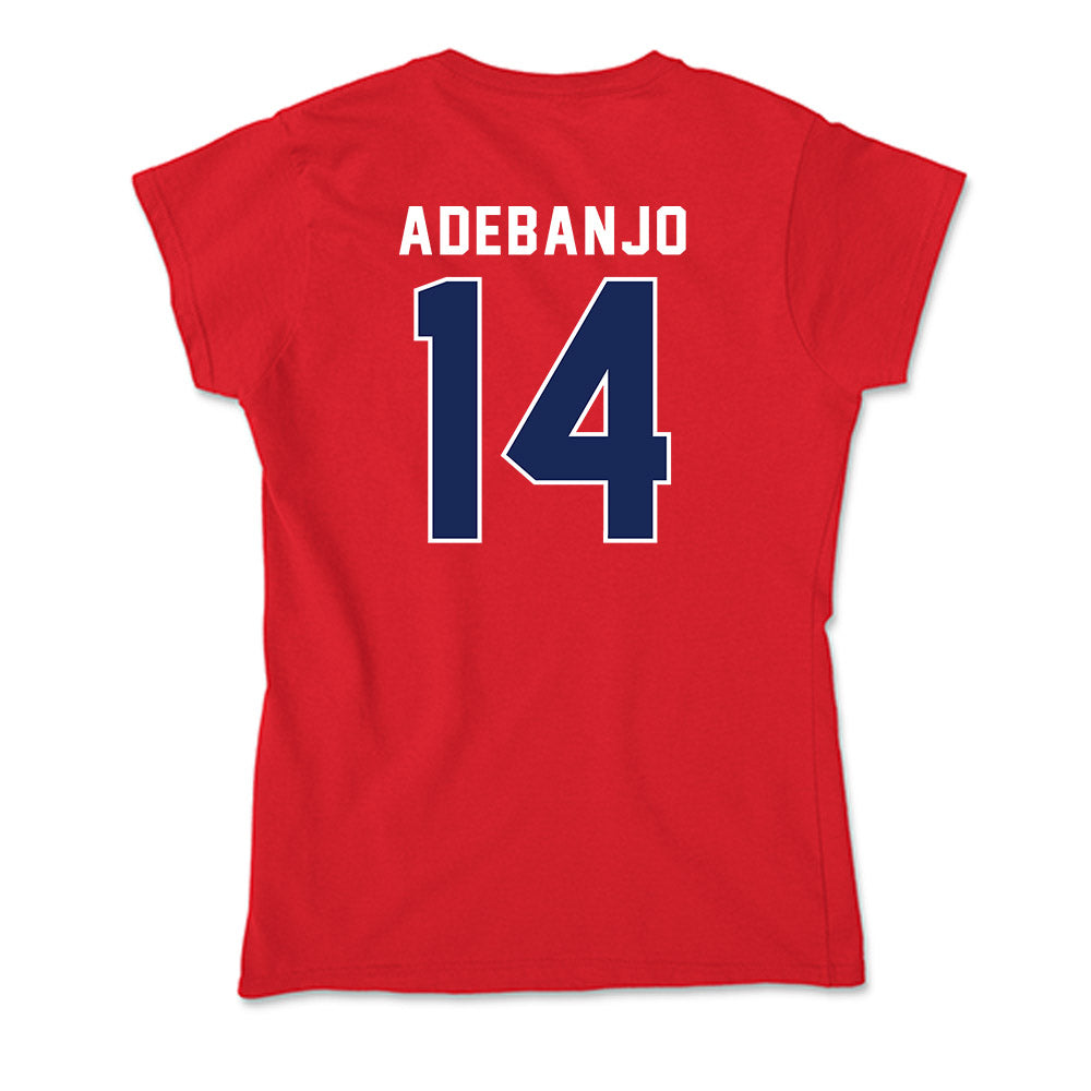 Arizona - NCAA Women's Basketball : Blessing Adebanjo - Soft Style Women’s T-Shirt-1