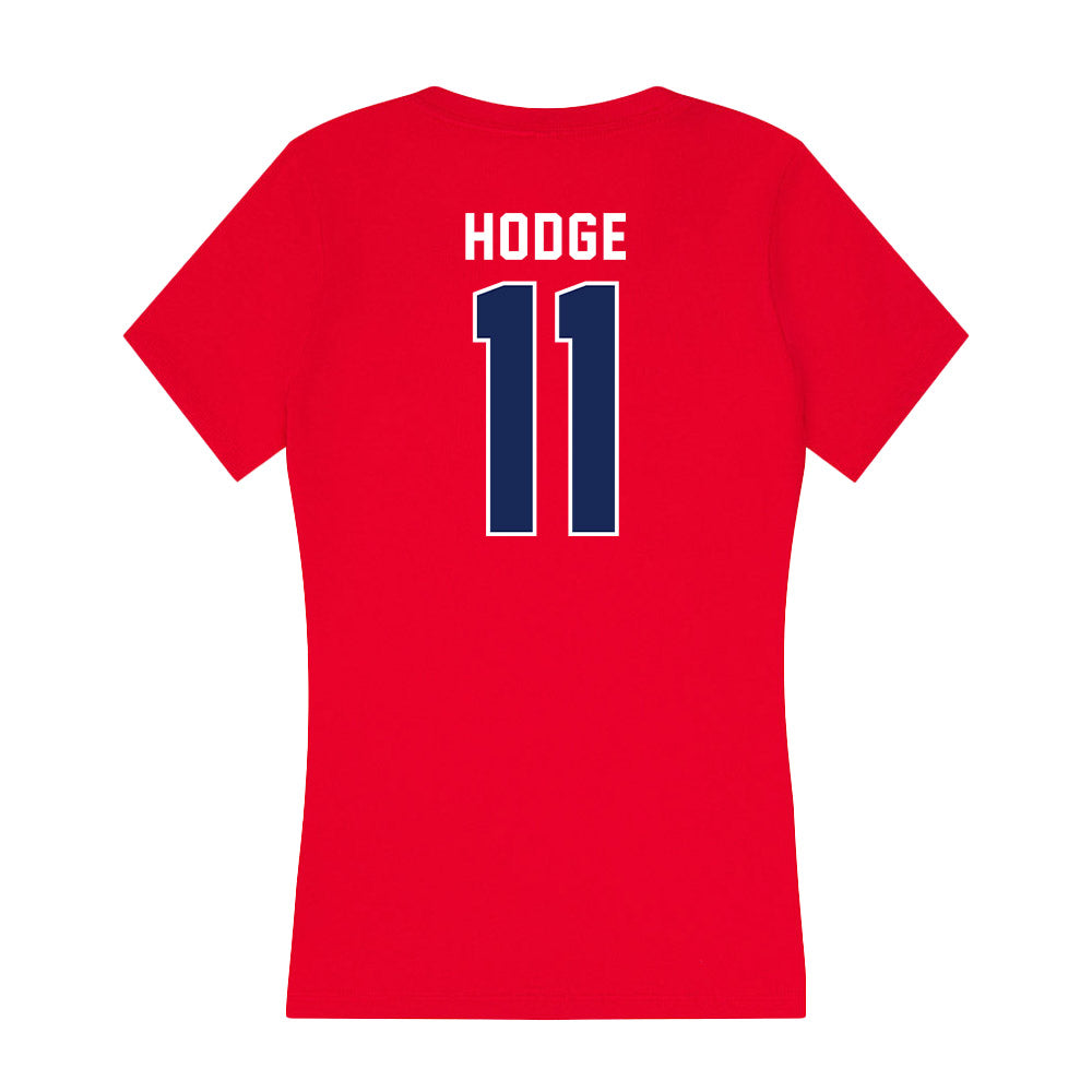 Arizona - NCAA Women's Volleyball : Jaelyn Hodge - Women's V-Neck T-Shirt-1