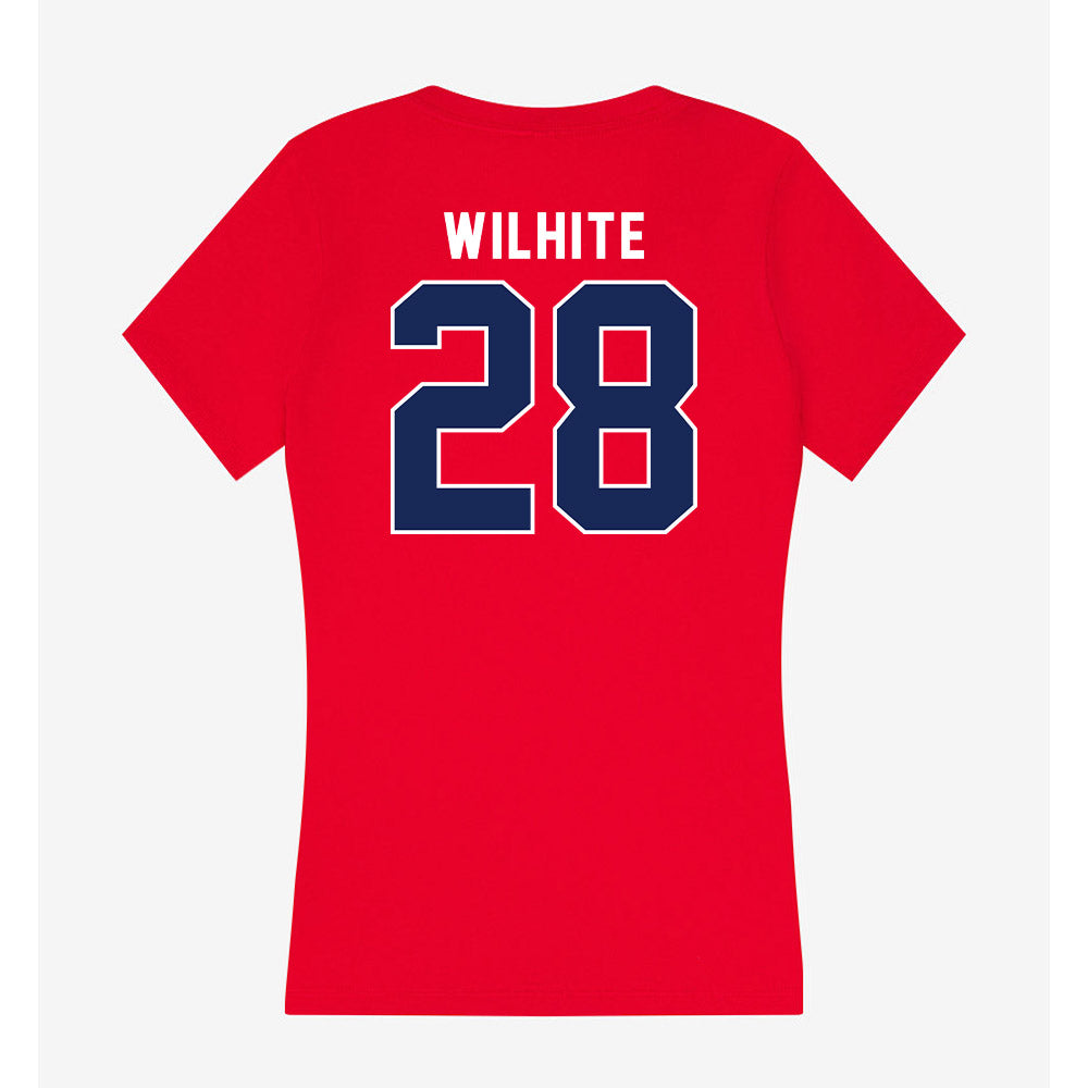 Arizona - NCAA Football : Anthony Wilhite - Women's V-Neck T-Shirt-1