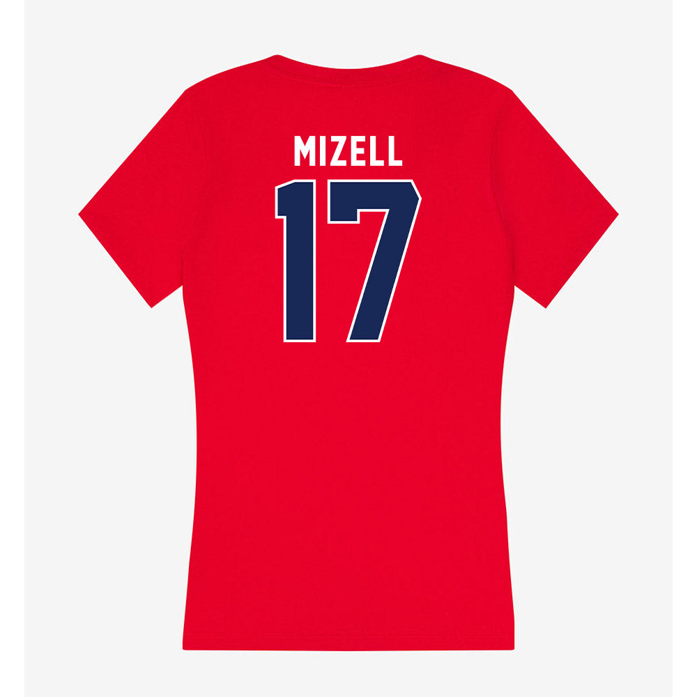 Arizona - NCAA Football : Isaiah Mizell - Women's V-Neck T-Shirt-1