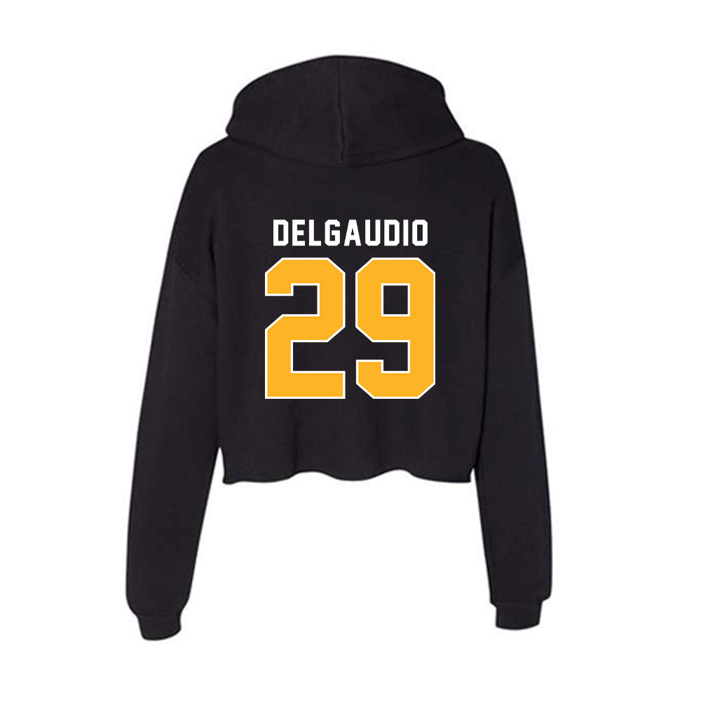Pittsburgh - NCAA Football : Luke DelGaudio - Women's Crop Fleece Hoodie-1