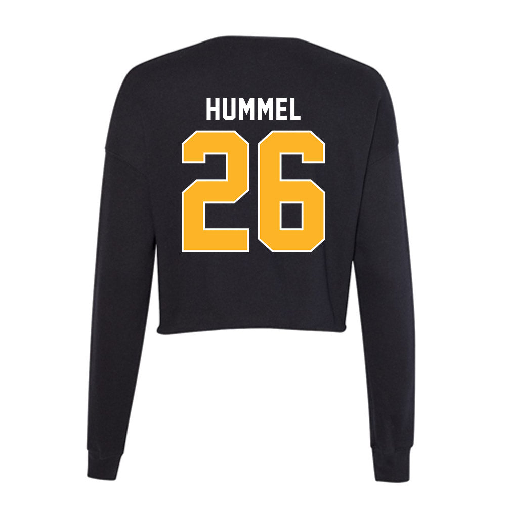 Pittsburgh - NCAA Baseball : Will Hummel - Women's Cropped Crew Fleece-1