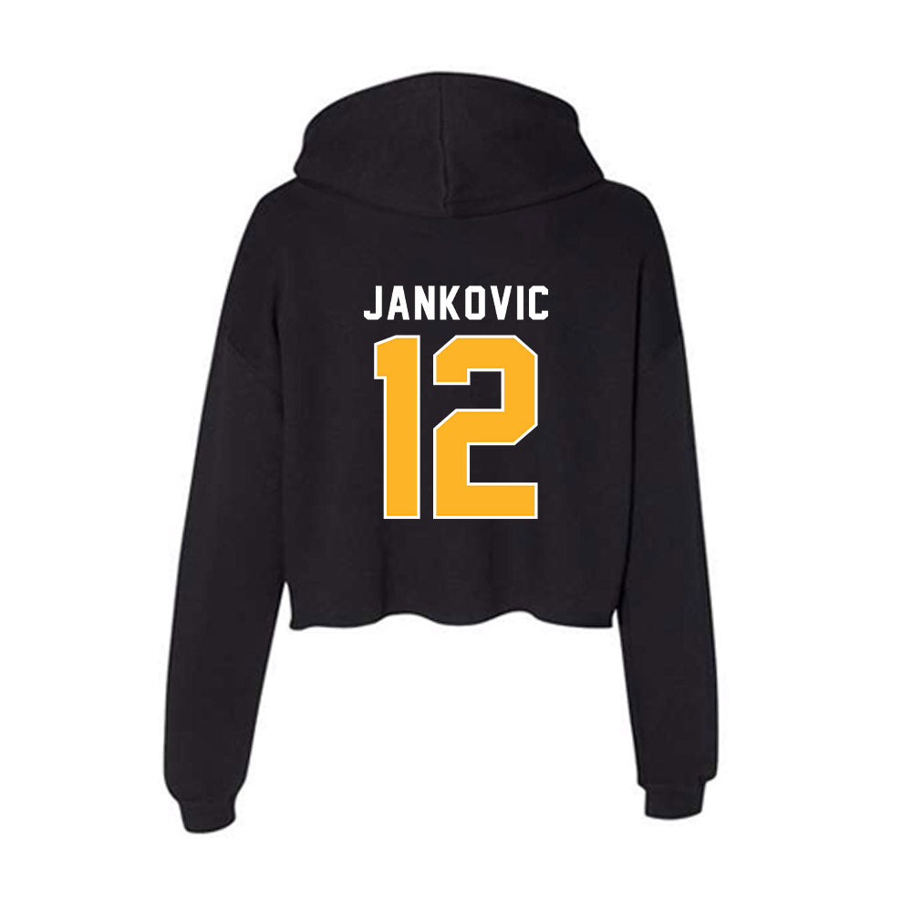 Pittsburgh - NCAA Softball : Mikayla Jankovic - Women's Crop Fleece Hoodie-1