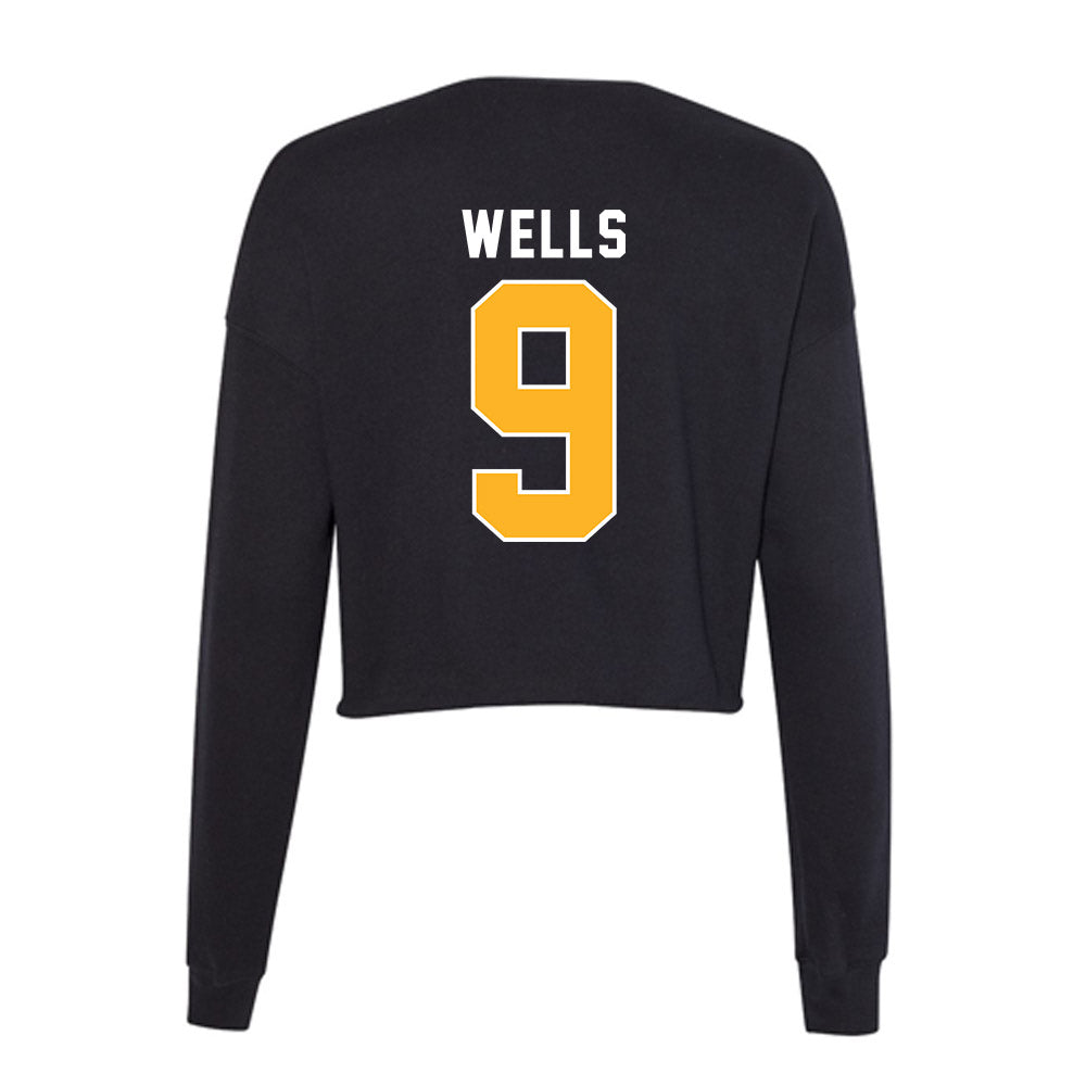 Pittsburgh - NCAA Women's Soccer : Lucia Wells - Women's Cropped Crew Fleece-1