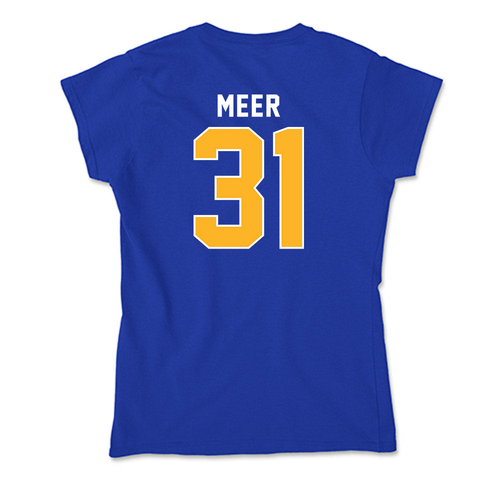 Pittsburgh - NCAA Softball : Sofia Meer - Soft Style Women’s T-Shirt-1