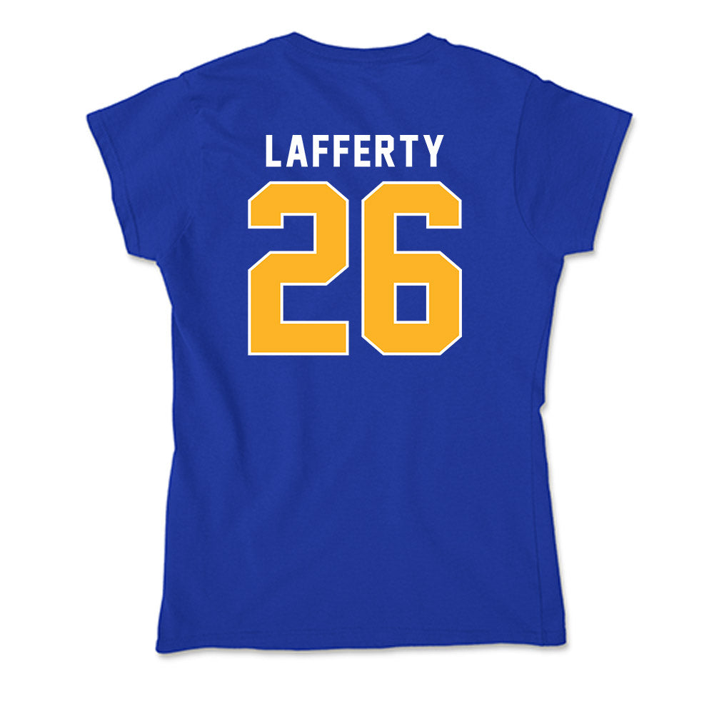 Pittsburgh - NCAA Baseball : Drew Lafferty - Soft Style Women’s T-Shirt-1