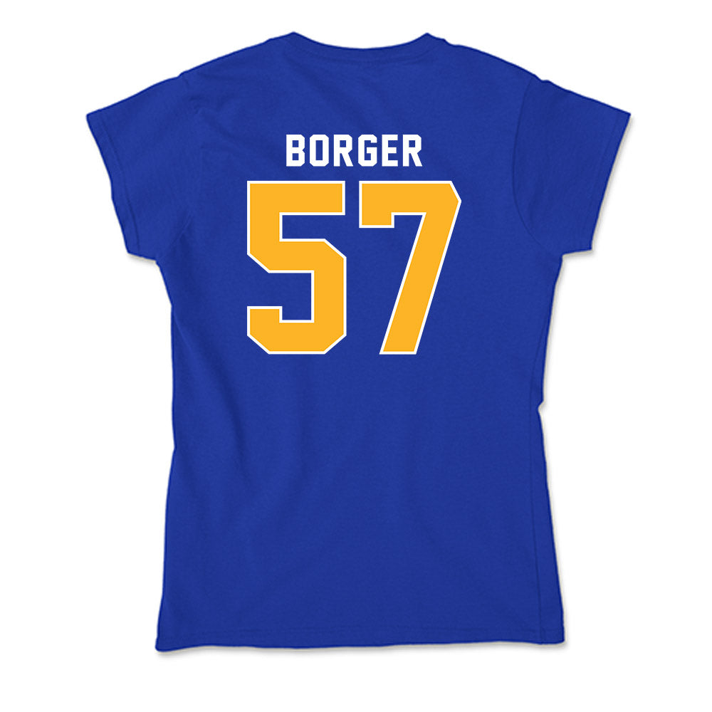 Pittsburgh - NCAA Women's Lacrosse : Catie Borger - Soft Style Women’s T-Shirt-1