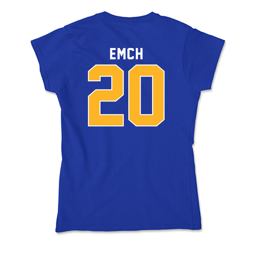 Pittsburgh - NCAA Women's Volleyball : Abbey Emch - Soft Style Women’s T-Shirt-1