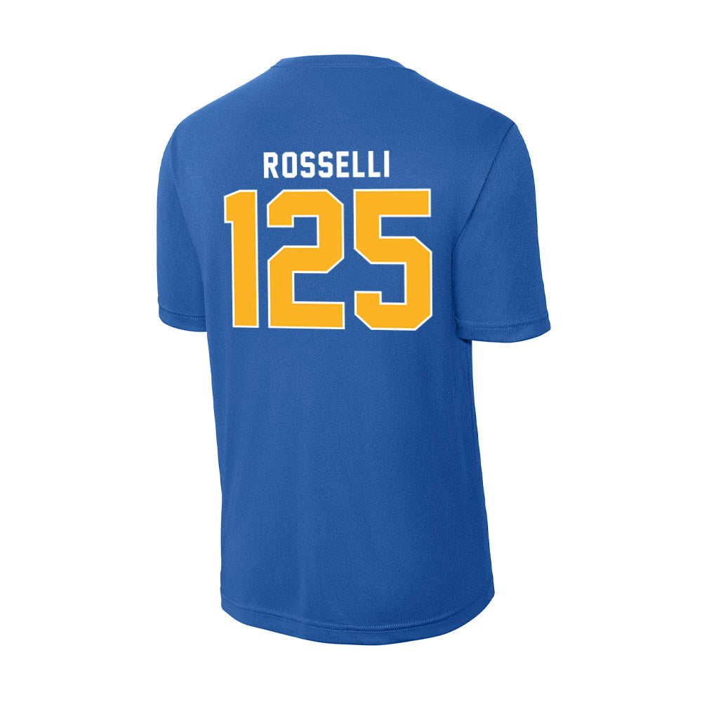 Pittsburgh - NCAA Wrestling : Jaxson Rosselli - Activewear T-Shirt-1