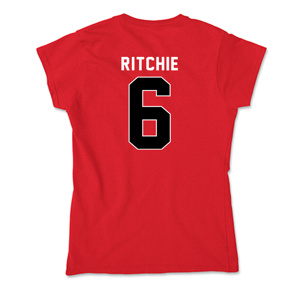 Utah - NCAA Football : Nate Ritchie - Soft Style Women’s T-Shirt-1