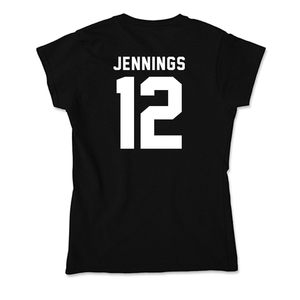 Georgia - NCAA Men's Basketball : Markel Jennings - Soft Style Women’s T-Shirt-1