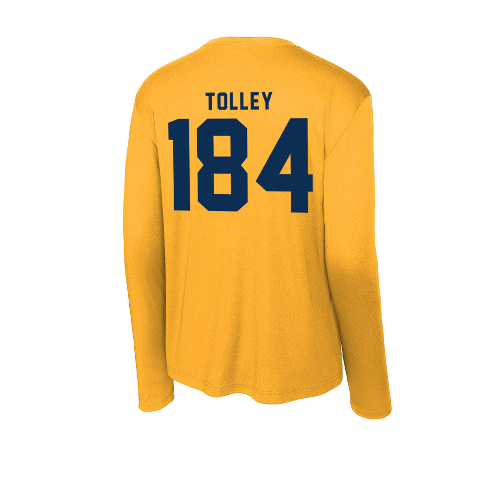 West Virginia - NCAA Wrestling : Cole Tolley - Activewear Long Sleeve T-Shirt-1