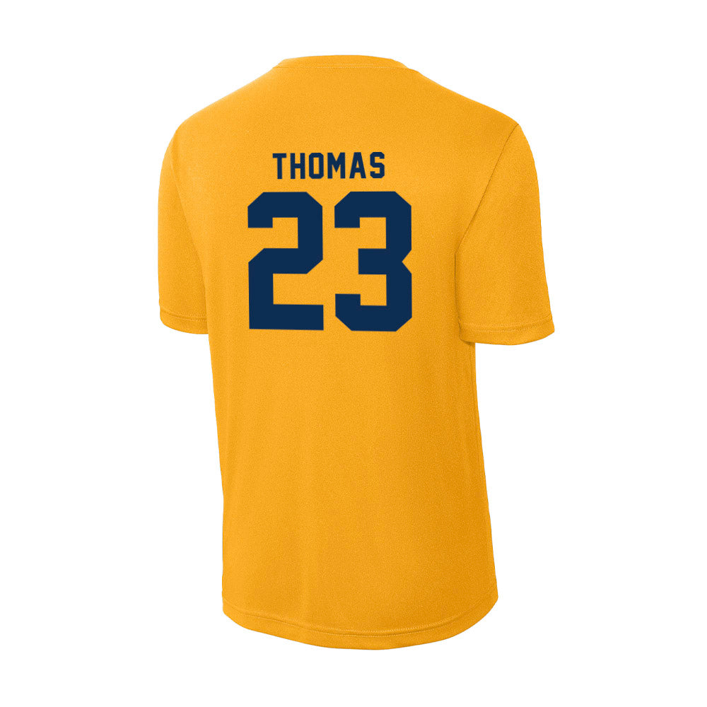 West Virginia - NCAA Women's Basketball : Jordan Thomas - Activewear T-Shirt-1