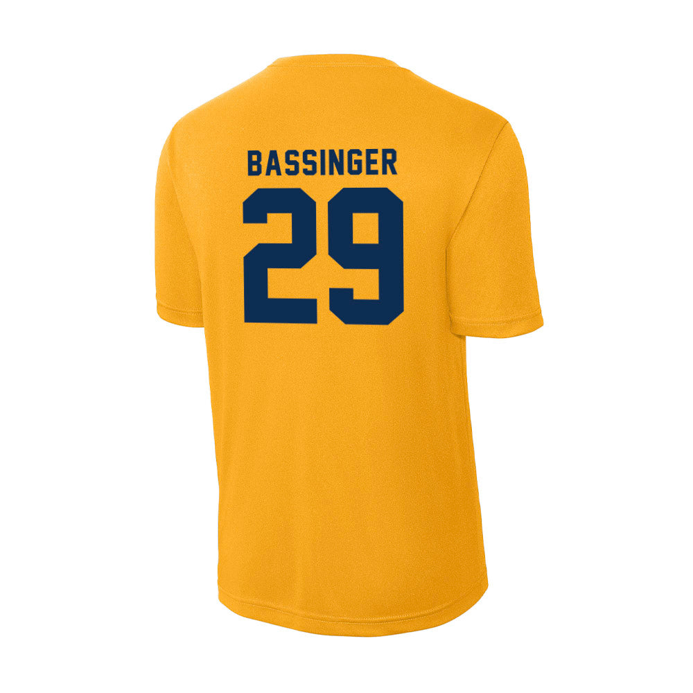 West Virginia - NCAA Baseball : Reese Bassinger - Activewear T-Shirt-1