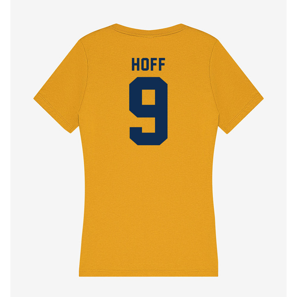 West Virginia - NCAA Baseball : Bryson Hoff - Women's V-Neck T-Shirt-1