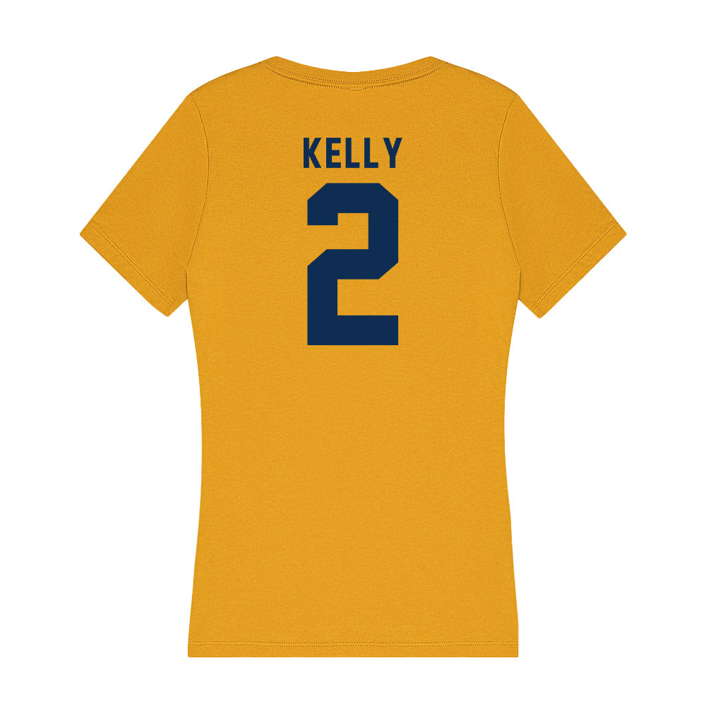 West Virginia - NCAA Baseball : Gavin Kelly - Women's V-Neck T-Shirt-1
