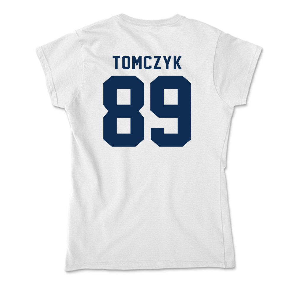 West Virginia - NCAA Football : Adam Tomczyk - Soft Style Women’s T-Shirt-1