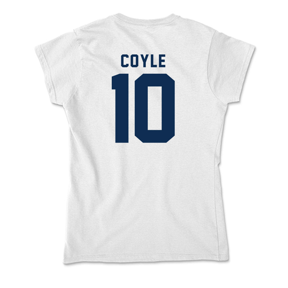 West Virginia - NCAA Women's Volleyball : Quincey Coyle - Soft Style Women’s T-Shirt-1