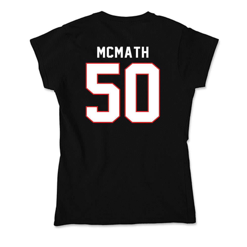 Texas Tech - NCAA Football : Patrick McMath - Soft Style Women’s T-Shirt-1