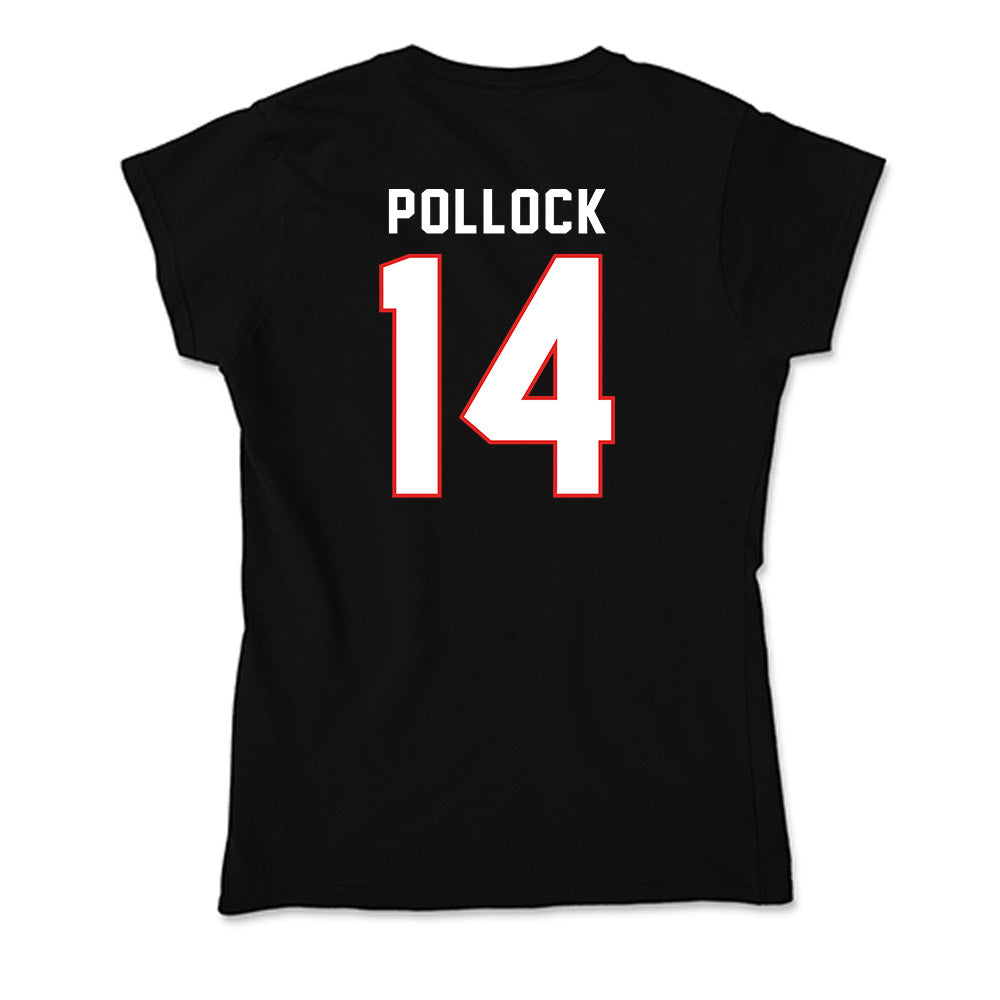 Texas Tech - NCAA Football : Brice Pollock - Soft Style Women’s T-Shirt-1