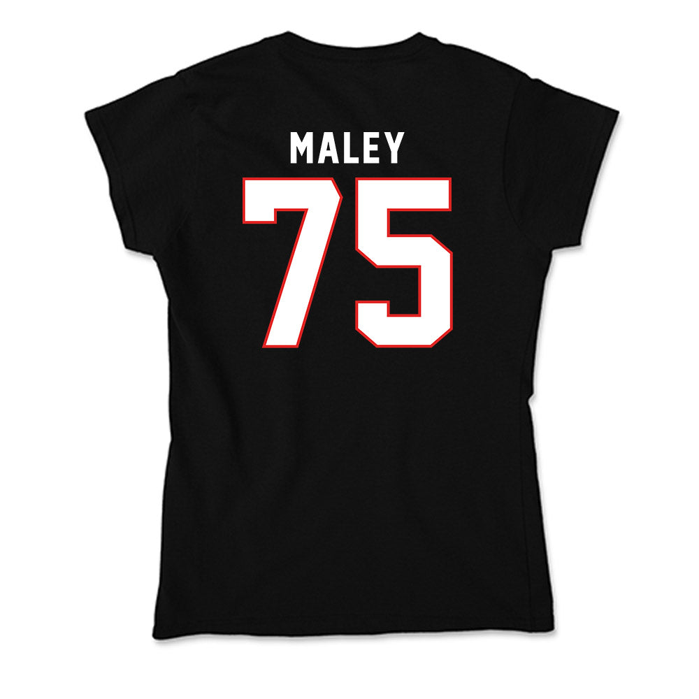 Texas Tech - NCAA Football : Garin Maley - Soft Style Women’s T-Shirt-1