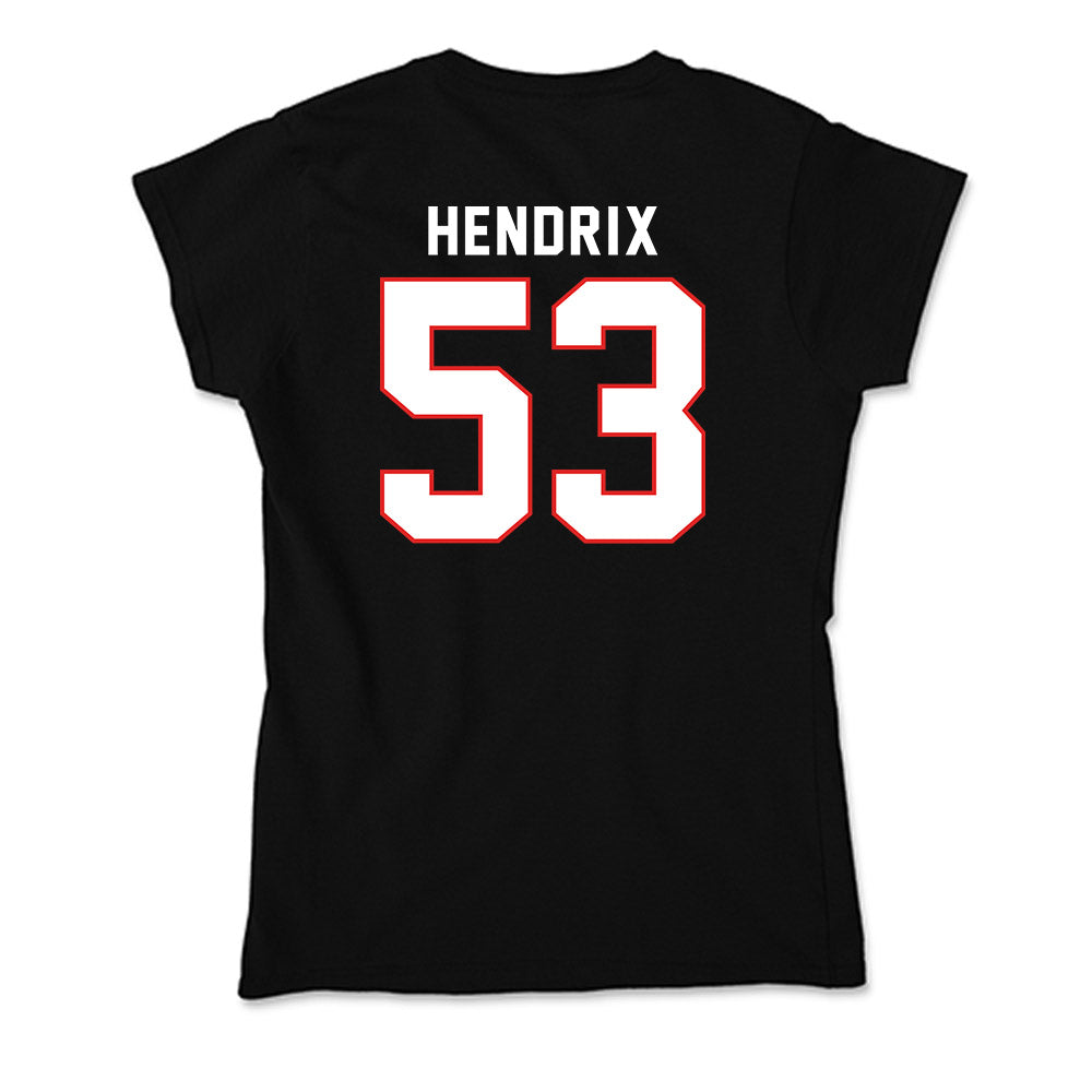 Texas Tech - NCAA Football : Holton Hendrix - Soft Style Women’s T-Shirt-1