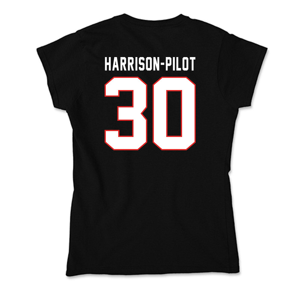 Texas Tech - NCAA Football : Mikal Harrison-Pilot - Soft Style Women’s T-Shirt-1