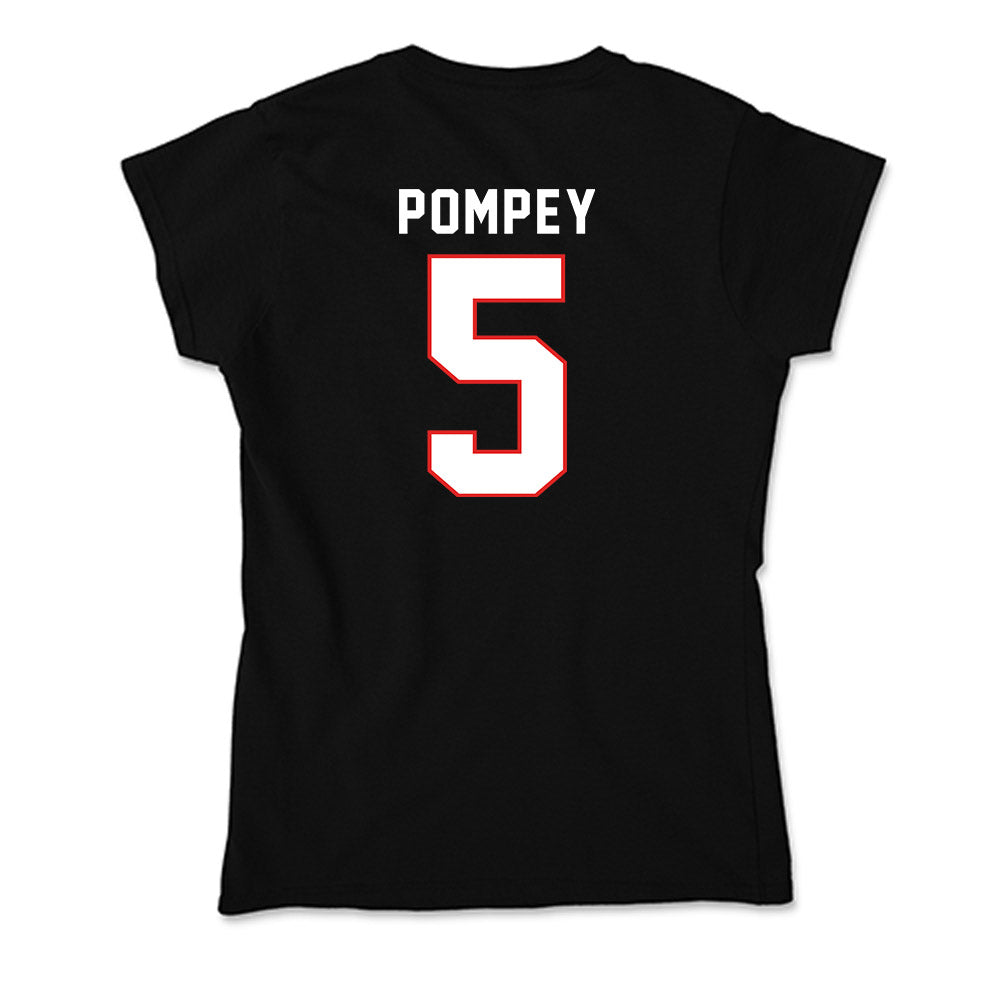 Texas Tech - NCAA Baseball : Timothy Pompey - Soft Style Women’s T-Shirt-1