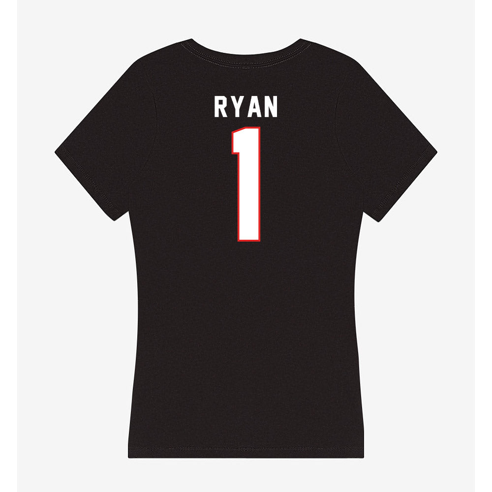 Texas Tech - NCAA Baseball : Coleman Ryan - Women's V-Neck T-Shirt-1