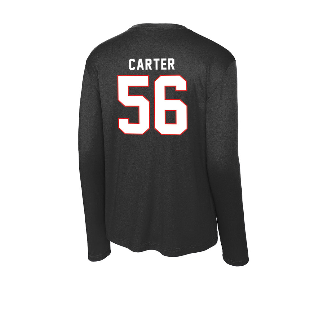 Texas Tech - NCAA Football : Davion Carter - Activewear Long Sleeve T-Shirt