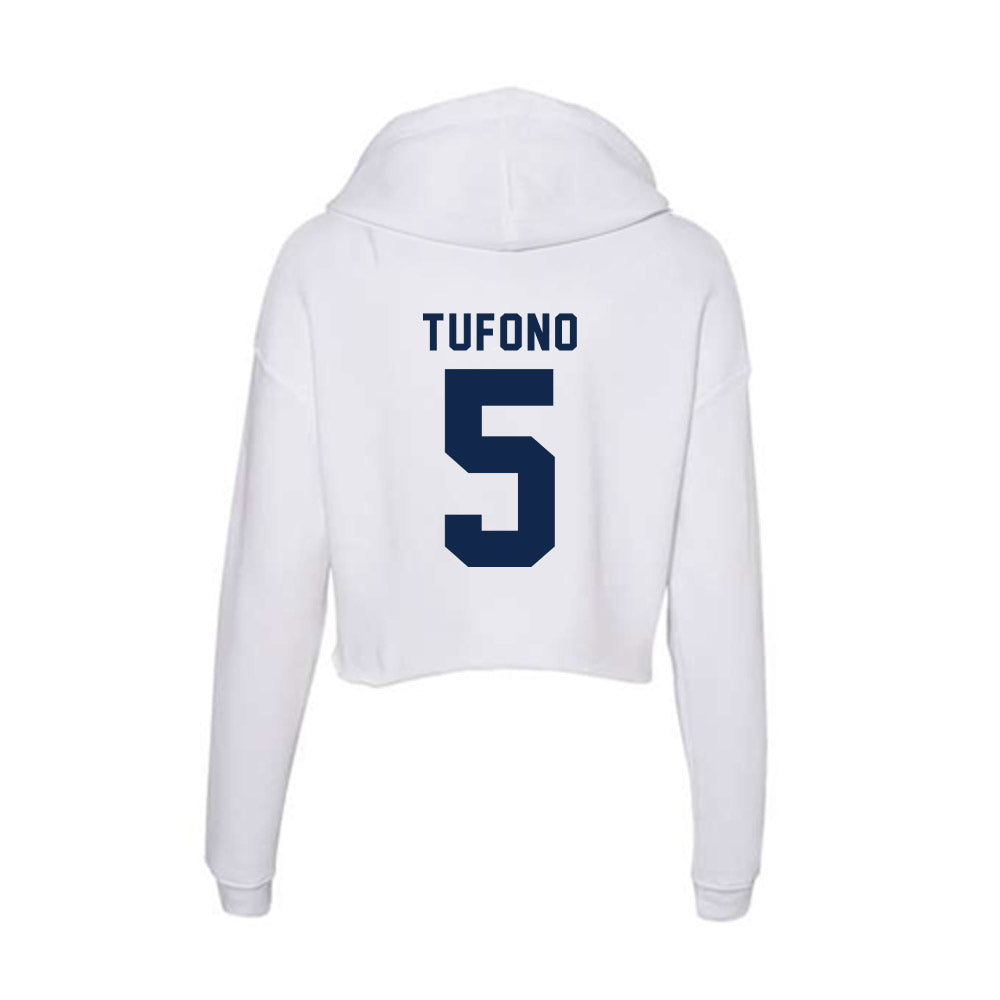 Ole Miss - NCAA Women's Volleyball : Mokihana Tufono - Women's Crop Fleece Hoodie-1