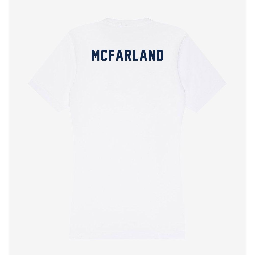 Ole Miss - NCAA Women's Track & Field : Katie McFarland - Women's V-Neck T-Shirt-1