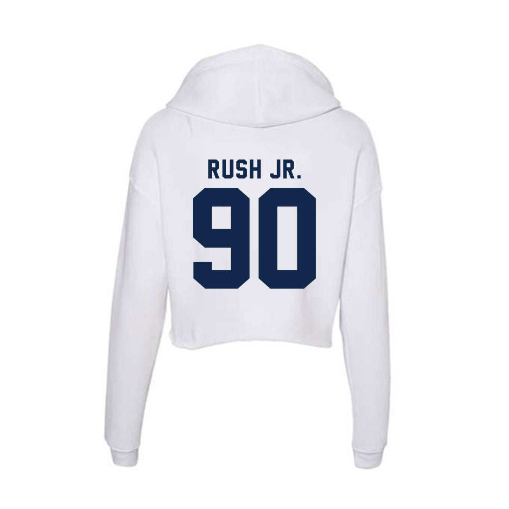 Ole Miss - NCAA Football : Jeffery Rush Jr. - Women's Crop Fleece Hoodie-1