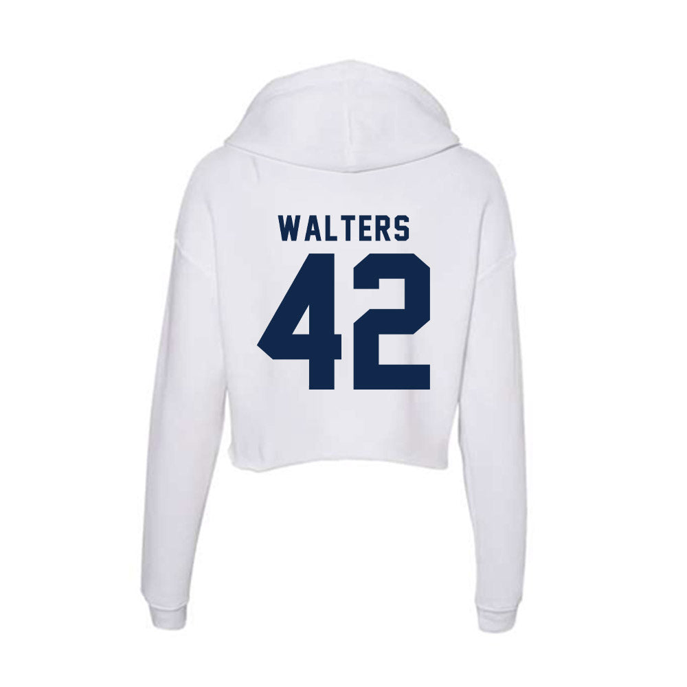 Ole Miss - NCAA Football : Bryson Walters - Women's Crop Fleece Hoodie-1