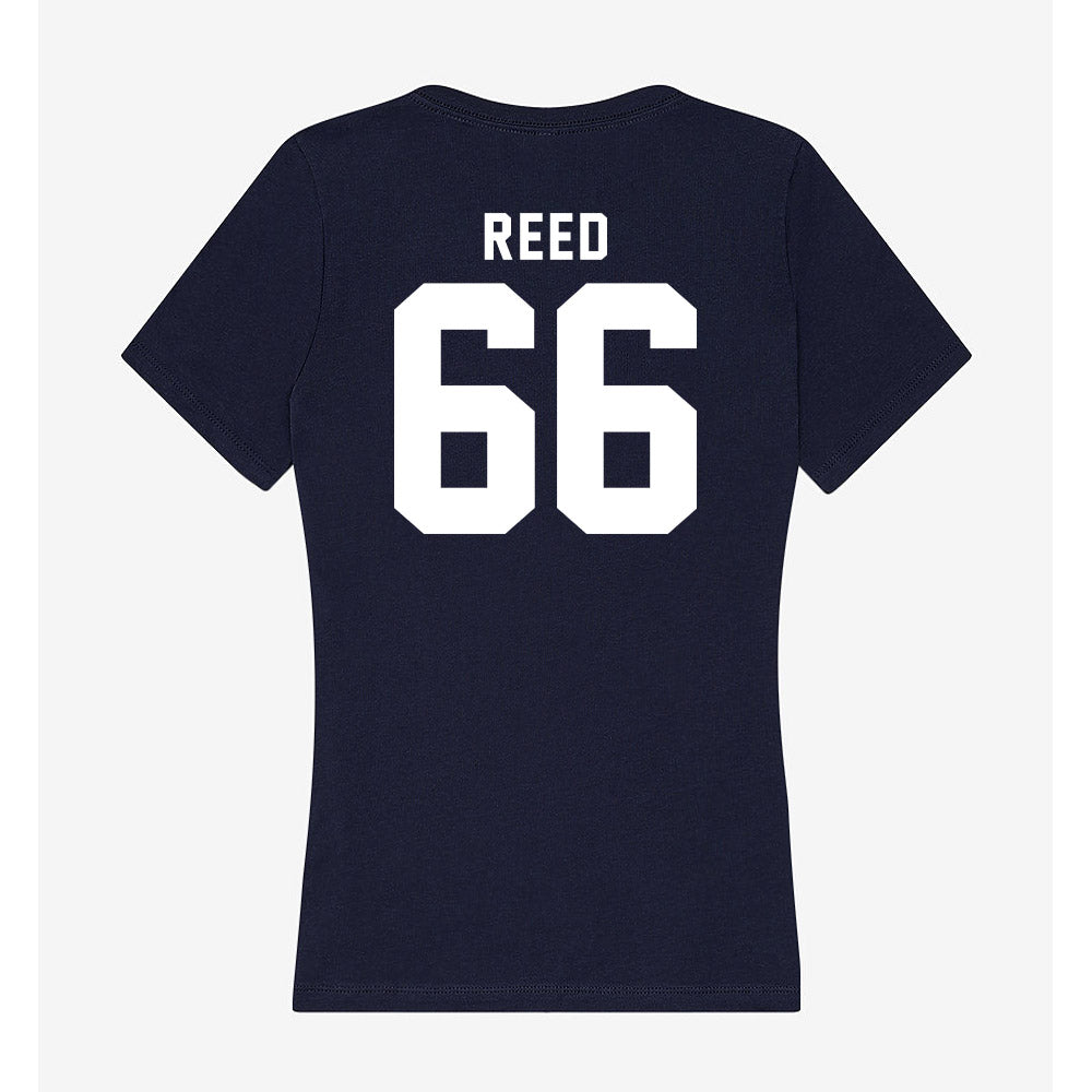 Georgia Tech - NCAA Football : William Reed - Women's V-Neck T-Shirt-1