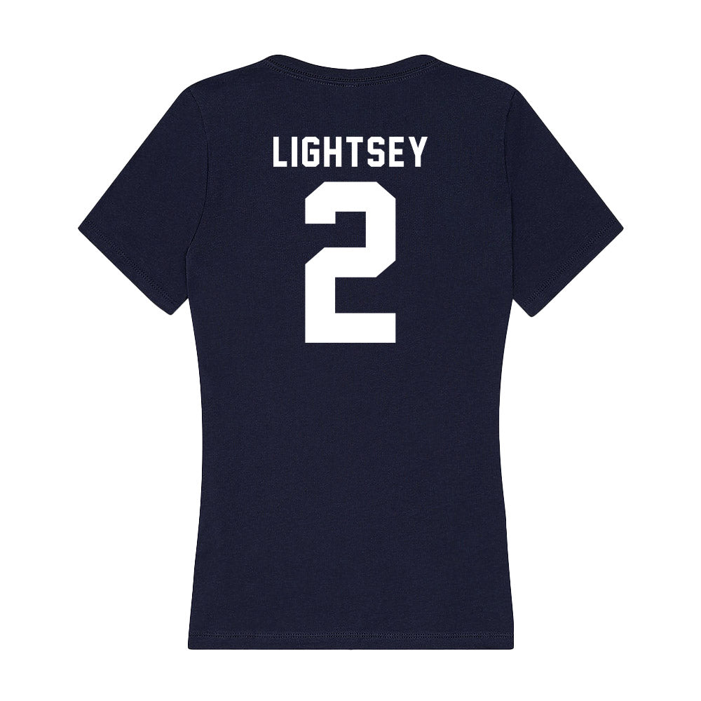 Georgia Tech - NCAA Football : Ej Lightsey - Women's V-Neck T-Shirt-1