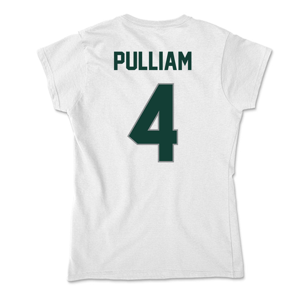 Michigan State - NCAA Football : Marcellius Pulliam - Soft Style Women’s T-Shirt-1