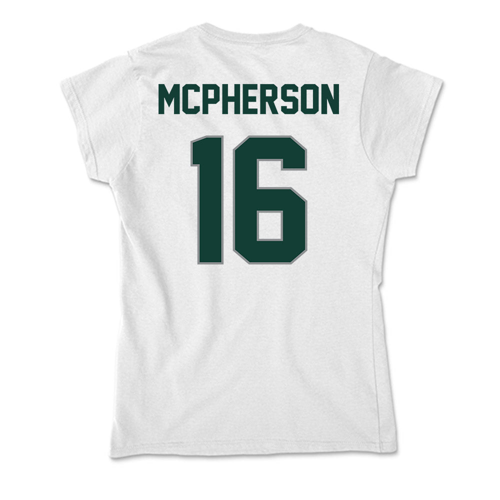 Michigan State - NCAA Women's Soccer : Kaleigh Mcpherson - Soft Style Women’s T-Shirt-1