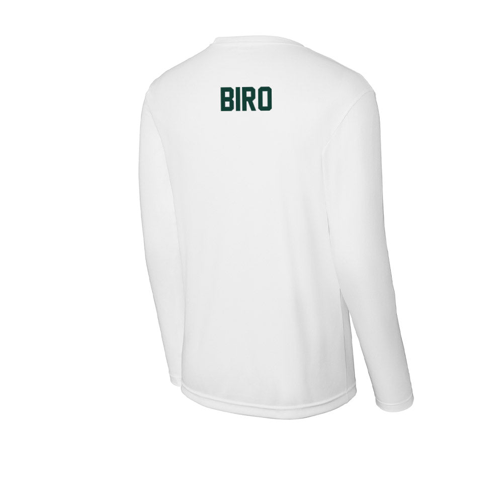 Michigan State - NCAA Women's Gymnastics : Isabel Biro - Activewear Long Sleeve T-Shirt-1