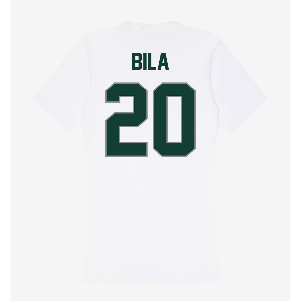 Michigan State - NCAA Softball : Hailey Bila - Women's V-Neck T-Shirt-1