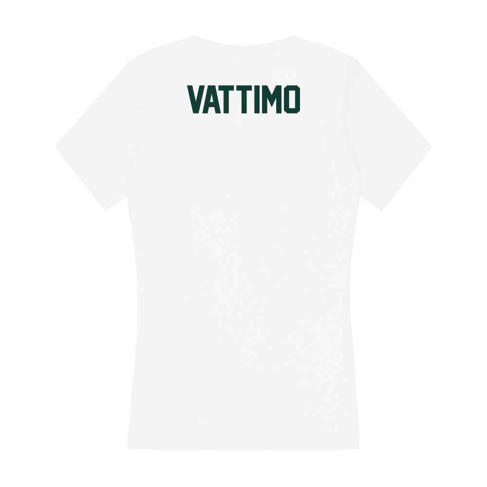 Michigan State - NCAA Women's Rowing : Jessica Vattimo - Women's V-Neck T-Shirt-1
