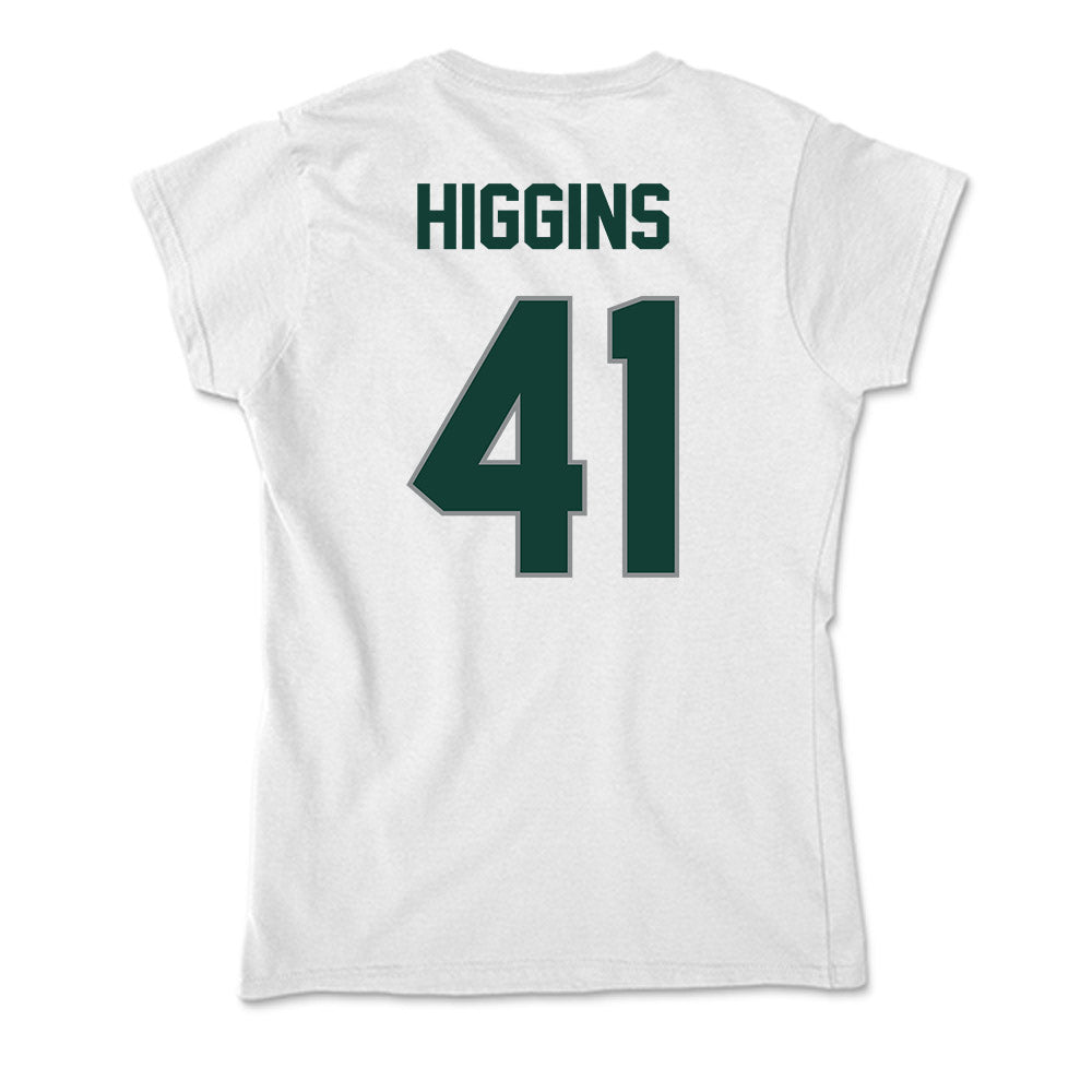 Michigan State - NCAA Baseball : Nolan Higgins - Soft Style Women’s T-Shirt-1