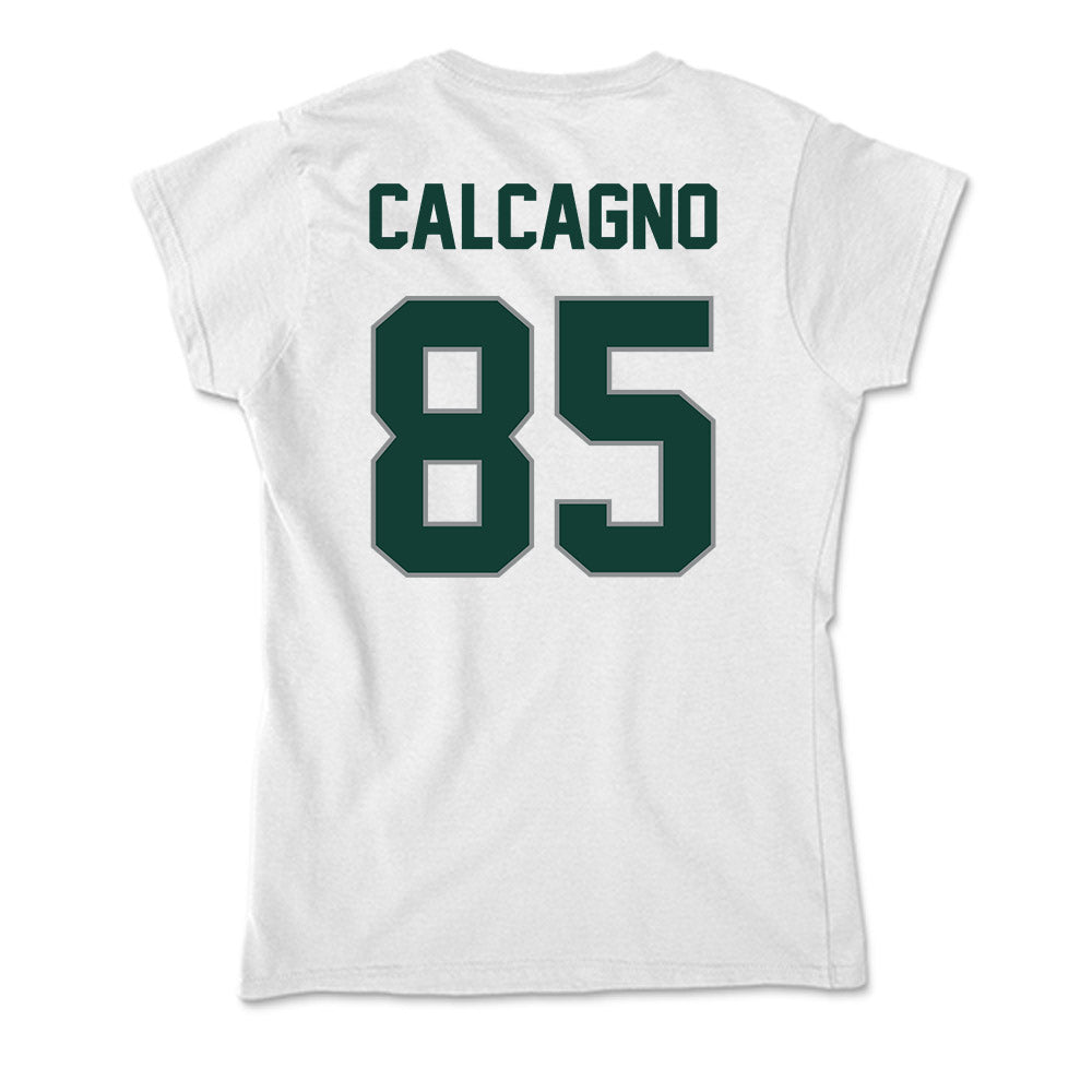 Michigan State - NCAA Football : Grant Calcagno - Soft Style Women’s T-Shirt-1